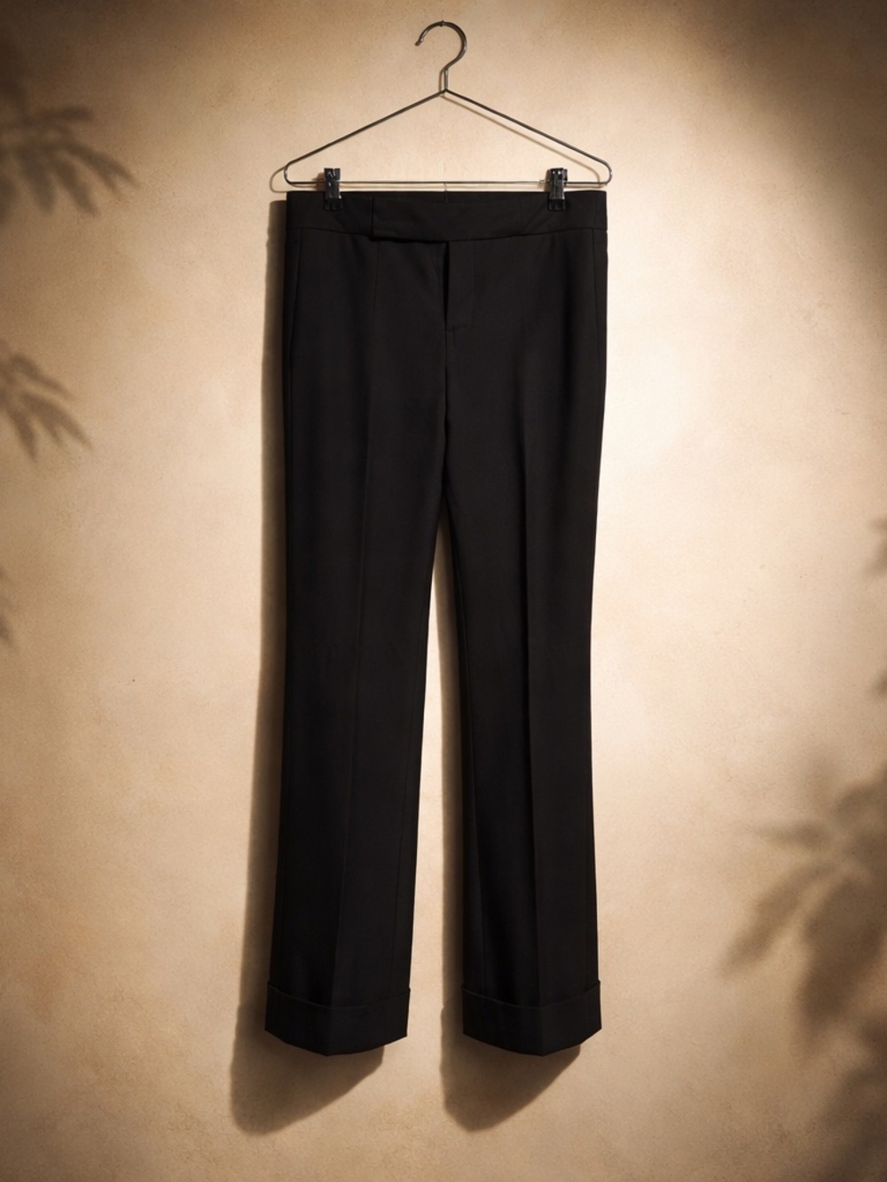 Marc Jacobs Black Straight-Leg Trousers